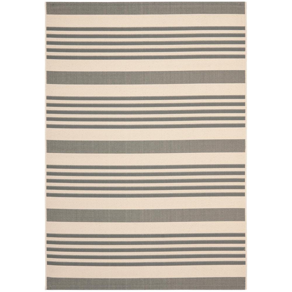 COURTYARD, GREY / BONE, 5'-3" X 7'-7", Area Rug, CY6062-236-5. Picture 1