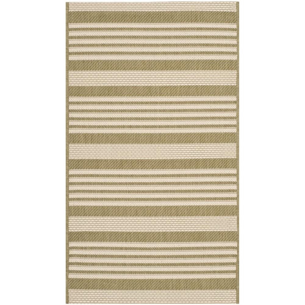 COURTYARD, GREEN / BEIGE, 2' X 3'-7", Area Rug, CY6062-244-2. Picture 1