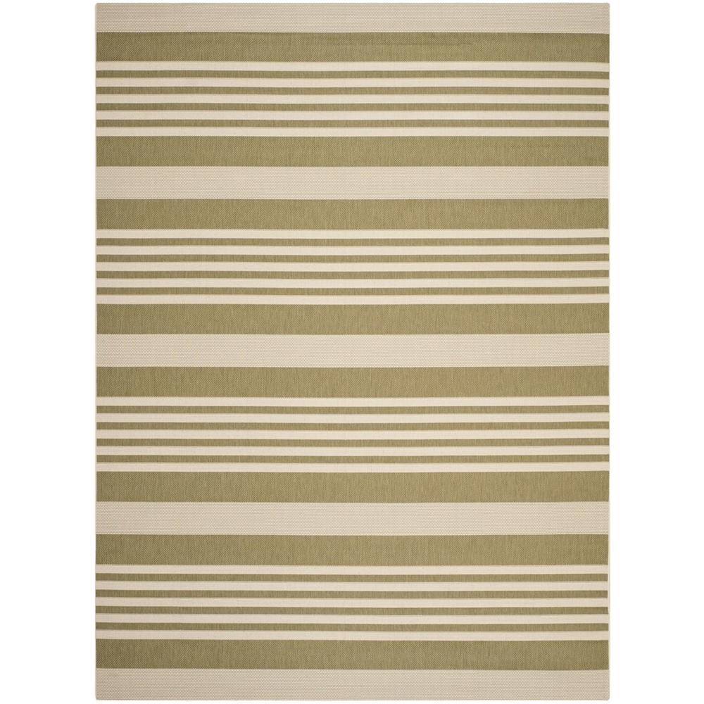 COURTYARD, GREEN / BEIGE, 8' X 11', Area Rug, CY6062-244-8. Picture 1