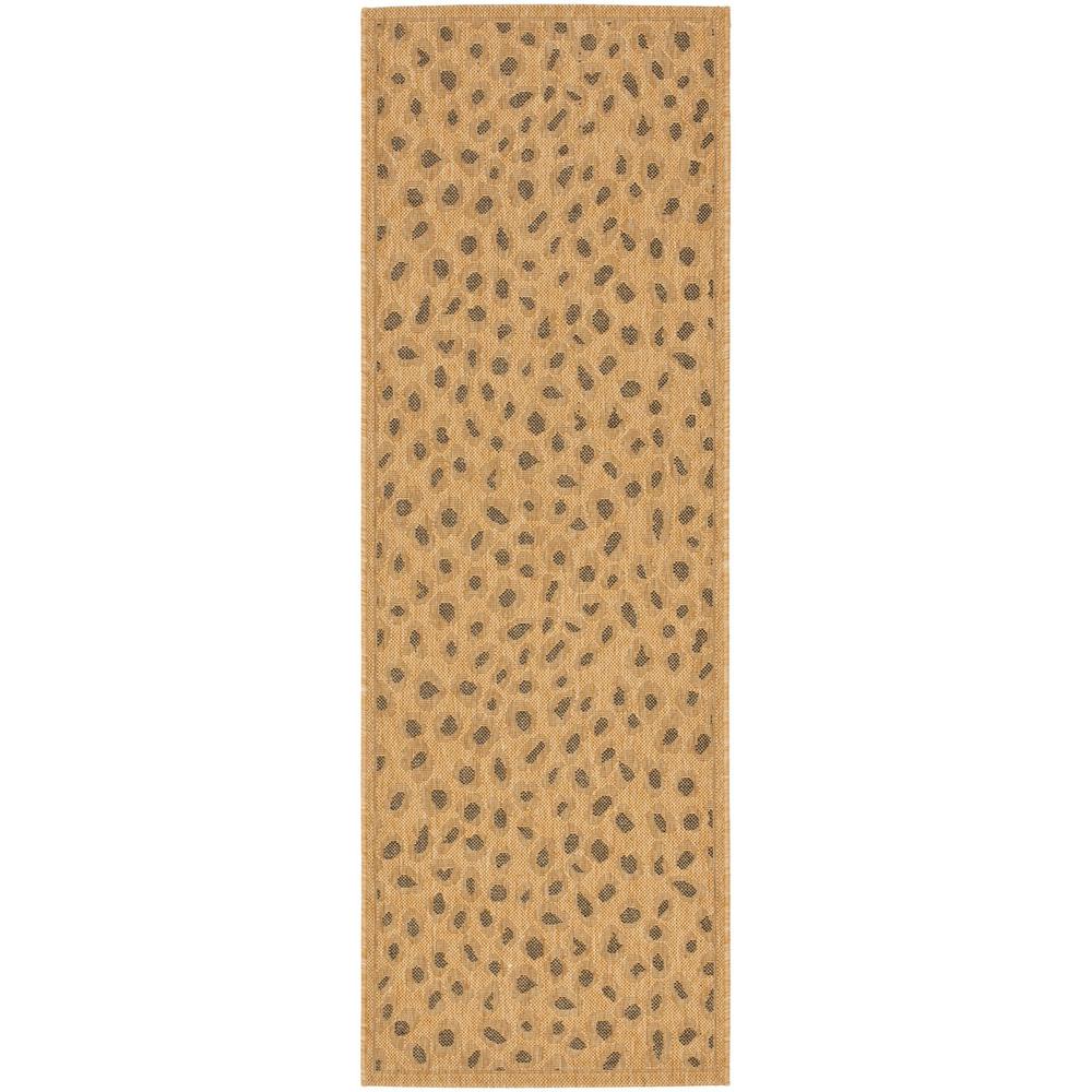 COURTYARD, NATURAL / GOLD, 2'-3" X 10', Area Rug, CY6104-39-210. Picture 1