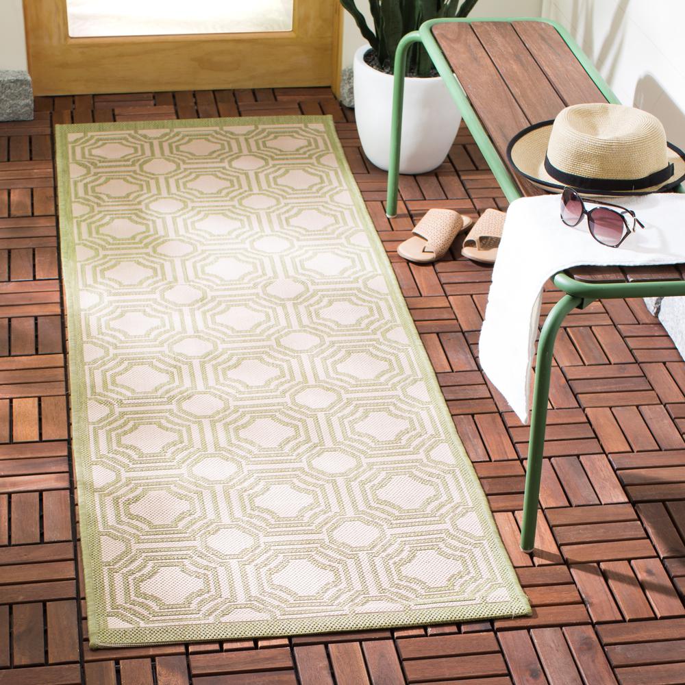 COURTYARD, BEIGE / SWEET PEA, 2' X 3'-7", Area Rug, CY6112-218-2. Picture 3