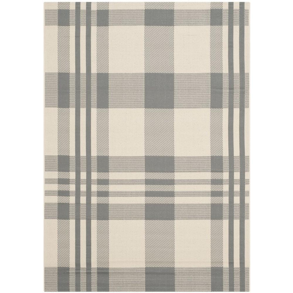 COURTYARD, GREY / BONE, 4' X 5'-7", Area Rug, CY6201-236-4. Picture 1