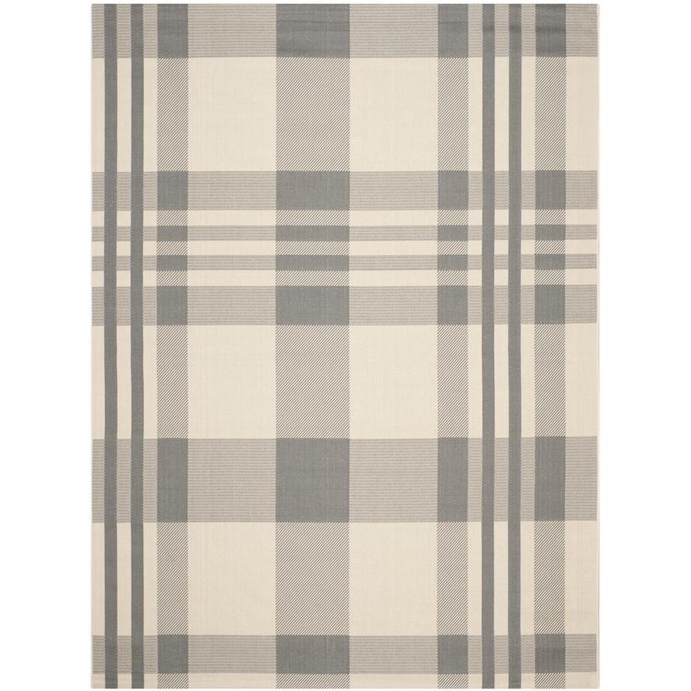 COURTYARD, GREY / BONE, 8' X 11', Area Rug, CY6201-236-8. Picture 1