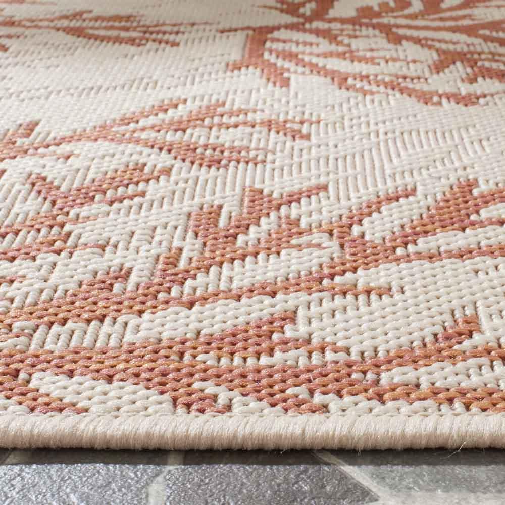 COURTYARD, BEIGE / TERRACOTTA, 9' X 12', Area Rug, CY6210-231-9. Picture 1