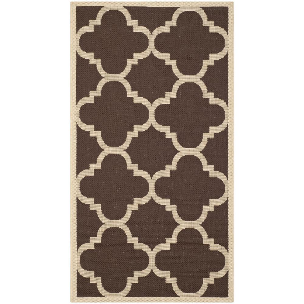COURTYARD, DARK BROWN, 2' X 3'-7", Area Rug, CY6243-204-2. Picture 1