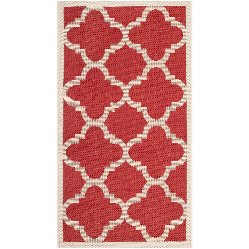 COURTYARD, RED, 2' X 3'-7", Area Rug, CY6243-248-2. Picture 1