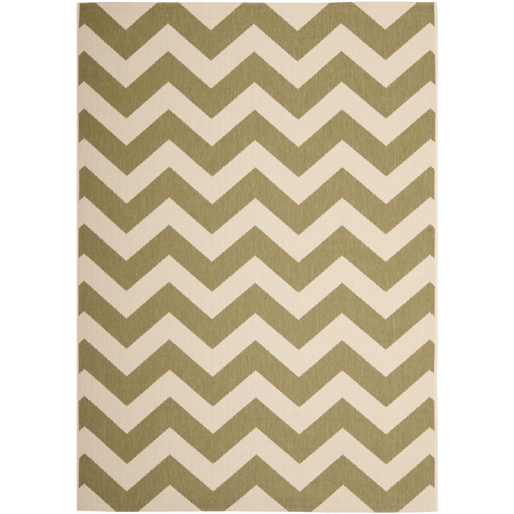COURTYARD, GREEN / BEIGE, 5'-3" X 7'-7", Area Rug, CY6244-244-5. Picture 6
