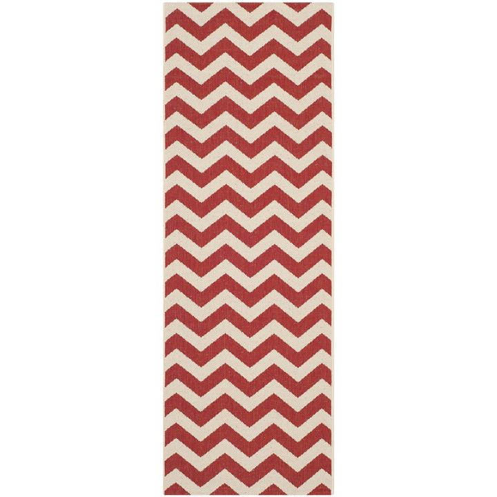 COURTYARD, RED, 2'-3" X 6'-7", Area Rug, CY6244-248-27. Picture 1