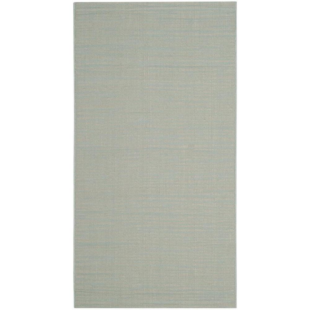 COURTYARD, AQUA / CREAM, 2' X 3'-7", Area Rug, CY6576-21322-2. Picture 1
