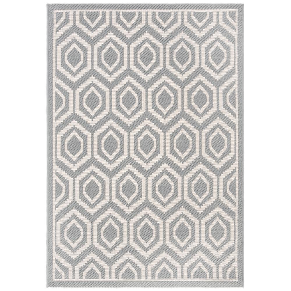 COURTYARD, ANTHRACITE / BEIGE, 4' X 5'-7", Area Rug, CY6902-246-4. Picture 1