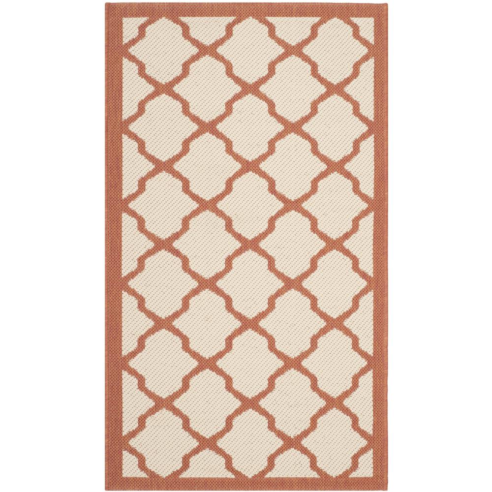 COURTYARD, BEIGE / TERRACOTTA, 2' X 3'-7", Area Rug, CY6903-231-2. Picture 2