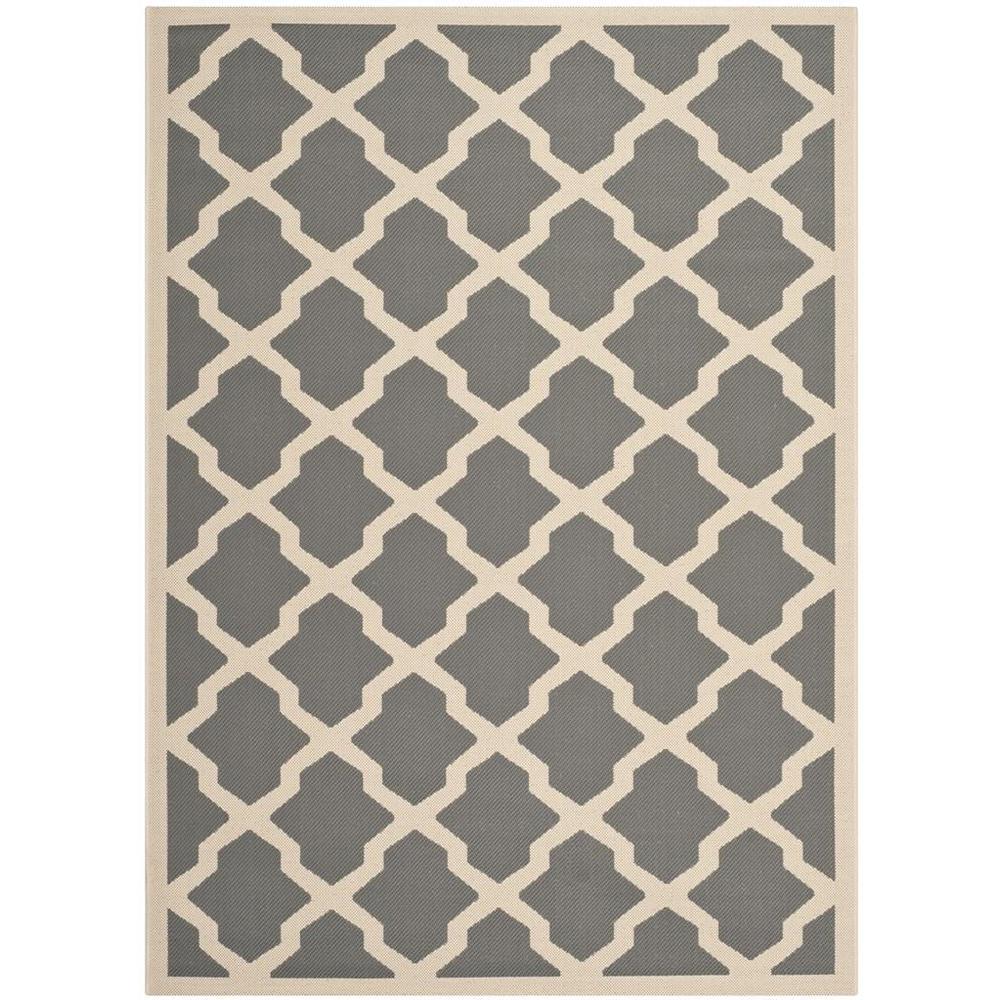 COURTYARD, ANTHRACITE / BEIGE, 4' X 5'-7", Area Rug, CY6903-246-4. Picture 1