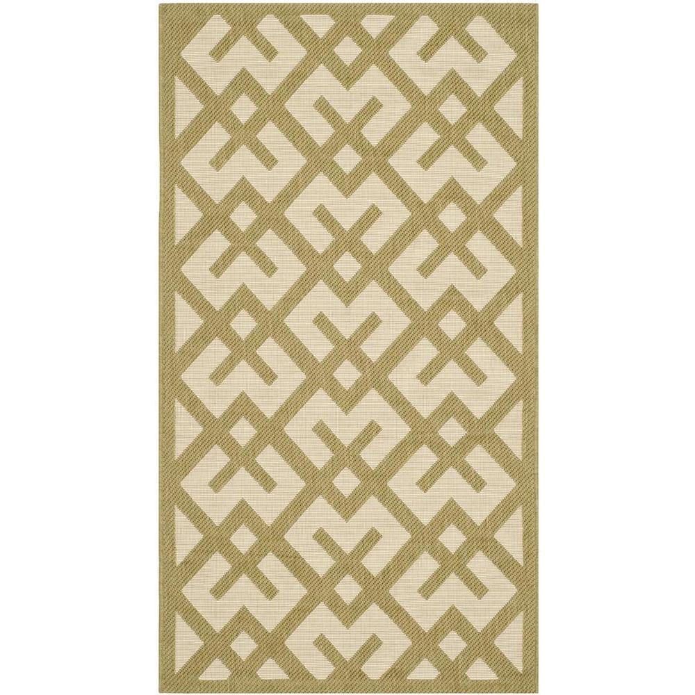 COURTYARD, BEIGE / GREEN, 2' X 3'-7", Area Rug, CY6915-244-2. Picture 1
