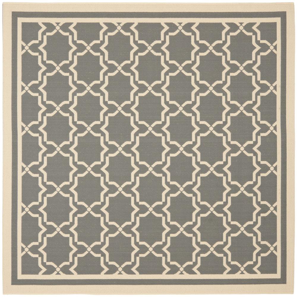 COURTYARD, ANTHRACITE / BEIGE, 5'-3" X 5'-3" Square, Area Rug, CY6916-246-5SQ. Picture 1
