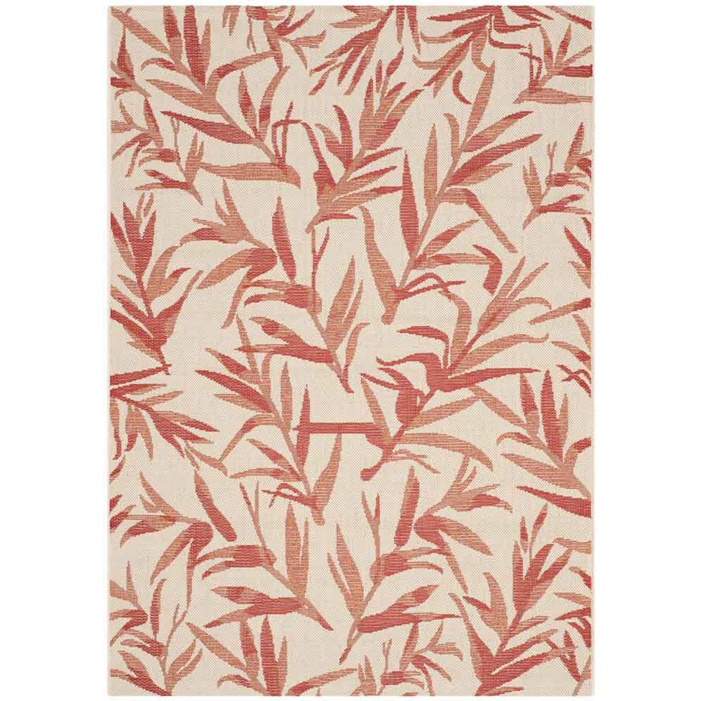 COURTYARD, BEIGE / TERRACOTTA, 4' X 5'-7", Area Rug, CY7425-231A11-4. Picture 1