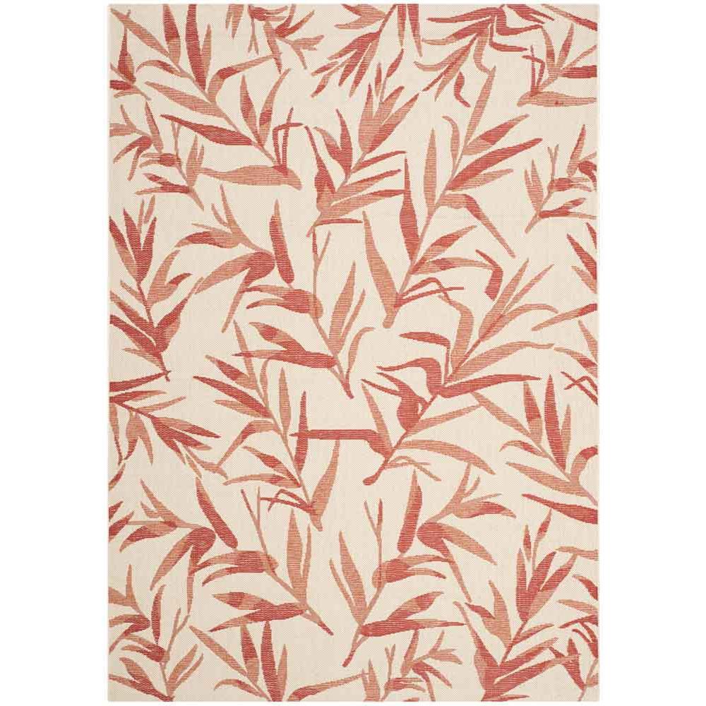 COURTYARD, BEIGE / TERRACOTTA, 5'-3" X 7'-7", Area Rug, CY7425-231A11-5. Picture 1