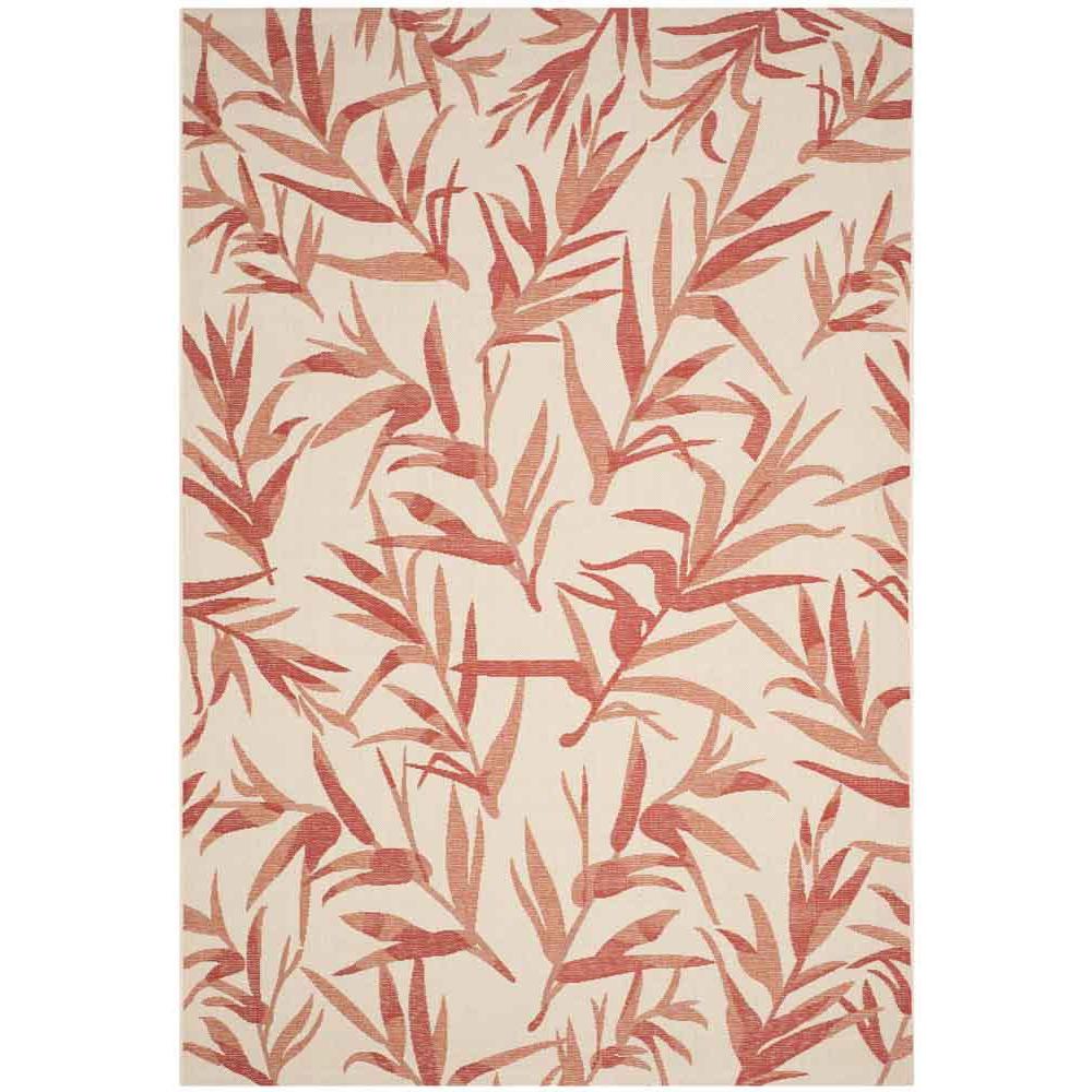 COURTYARD, BEIGE / TERRACOTTA, 6'-7" X 9'-6", Area Rug, CY7425-231A11-6. Picture 1