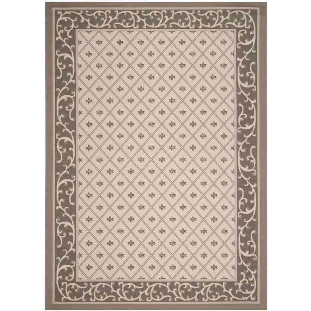 COURTYARD, BEIGE / DARK BEIG, 8' X 11', Area Rug, CY7427-079A5-8. Picture 1