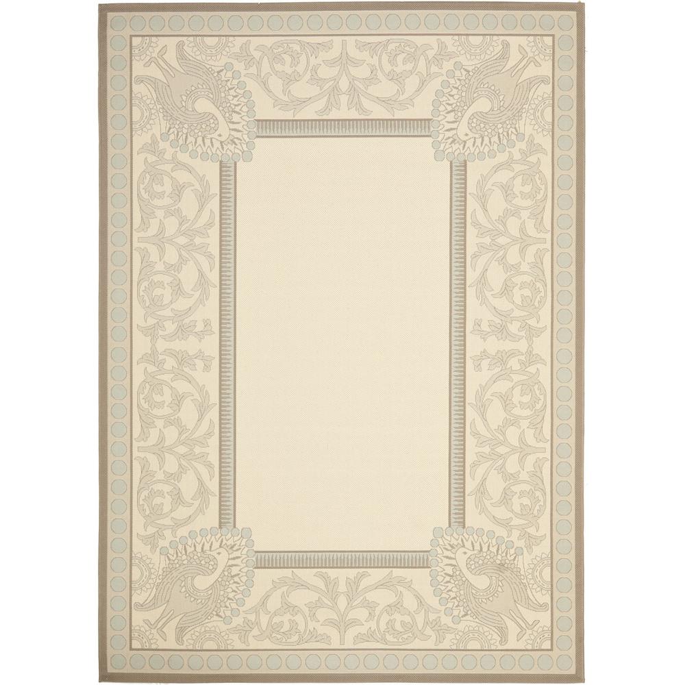 COURTYARD, BEIGE / DARK BEIG, 8' X 11', Area Rug, CY7514-79A18-8. Picture 1