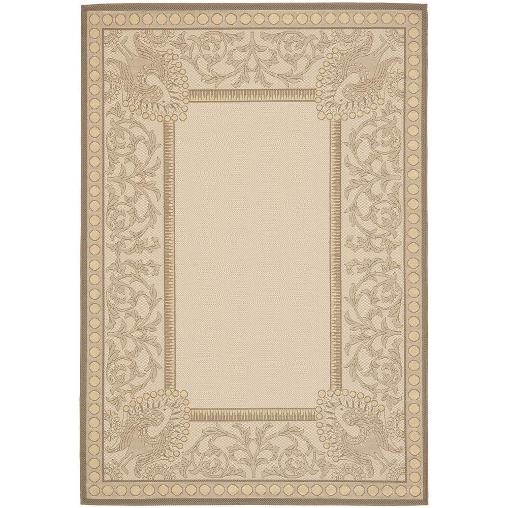 COURTYARD, BEIGE / DARK BEIG, 5'-3" X 7'-7", Area Rug, CY7514-79A21-5. Picture 1
