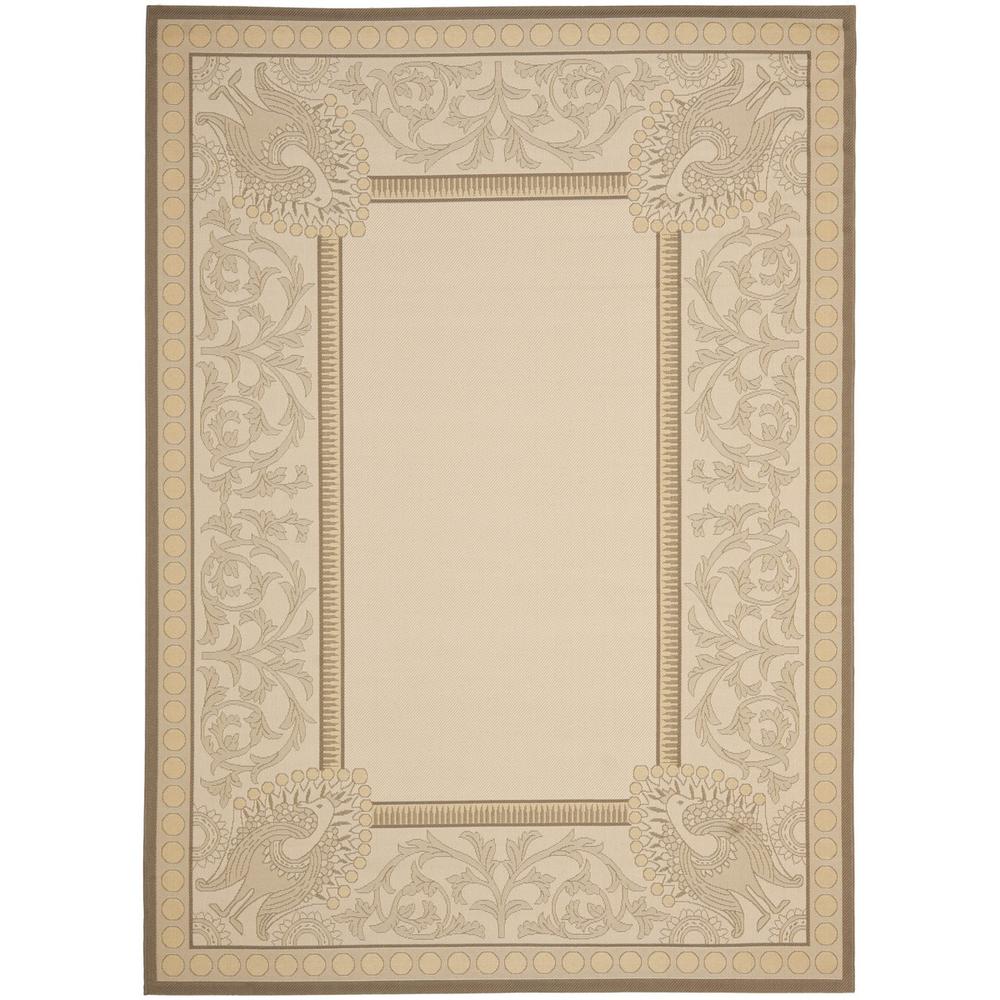 COURTYARD, BEIGE / DARK BEIG, 4' X 5'-7", Area Rug, CY7514-79A21-4. Picture 1