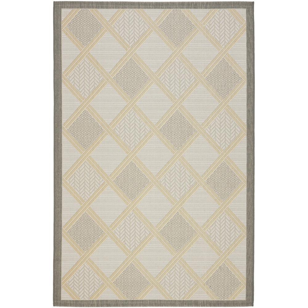 COURTYARD, LIGHT GREY / ANTHRACITE, 5'-3" X 7'-7", Area Rug, CY7570-78A21-5. Picture 1