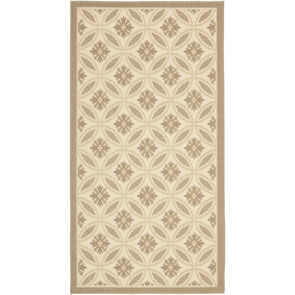 COURTYARD, BEIGE / DARK BEIG, 2'-7" X 5', Area Rug, CY7844-79A21-3. Picture 1