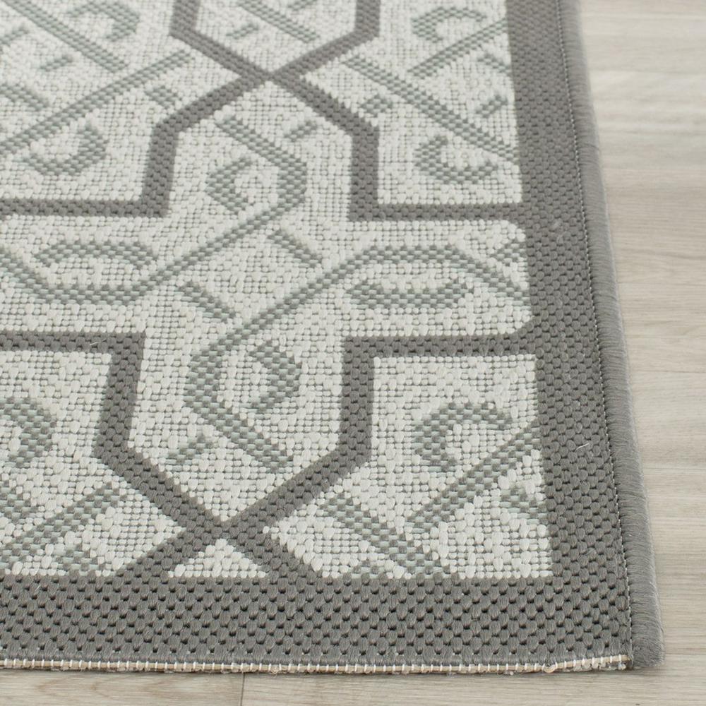 COURTYARD, LIGHT GREY / ANTHRACITE, 4' X 5'-7", Area Rug, CY7931-78A18-4. Picture 1