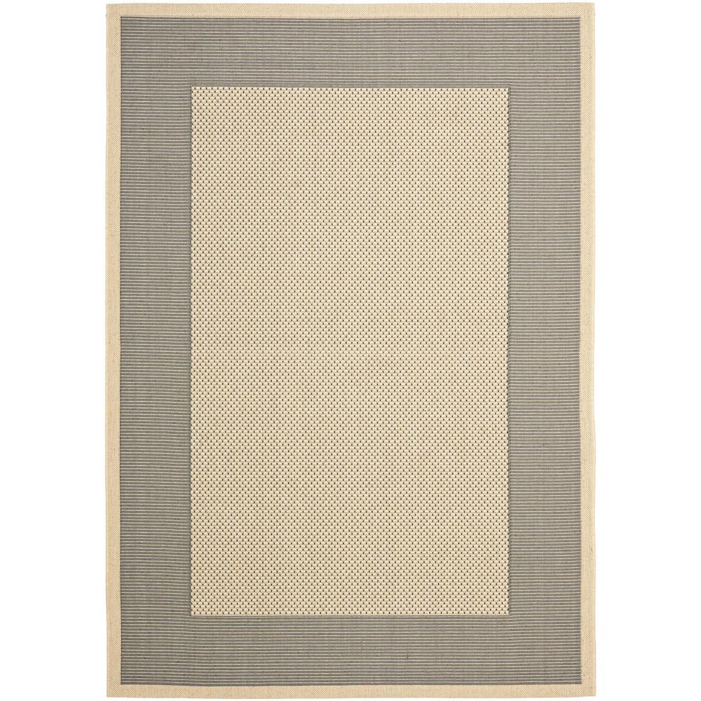 COURTYARD, GREY / CREAM, 2' X 3'-7", Area Rug, CY7987-65A5-2. Picture 1