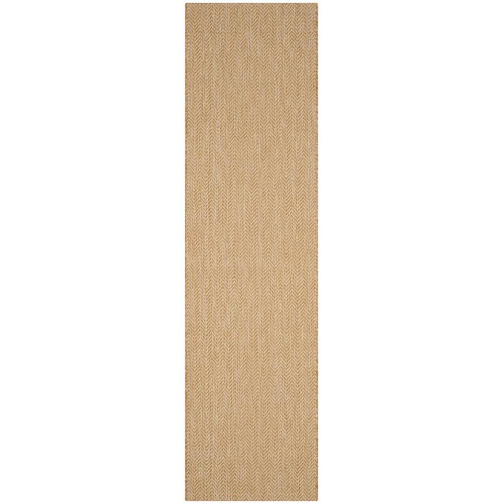 COURTYARD, NATURAL / CREAM, 2'-3" X 8', Area Rug, CY8022-03012-28. Picture 1