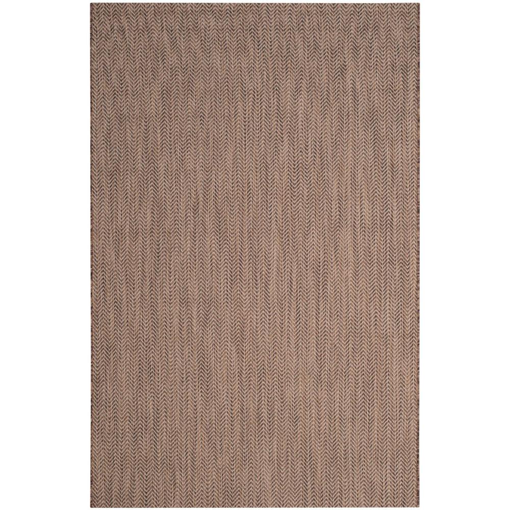 COURTYARD, BROWN / BEIGE, 4' X 5'-7", Area Rug, CY8022-36321-4. Picture 1