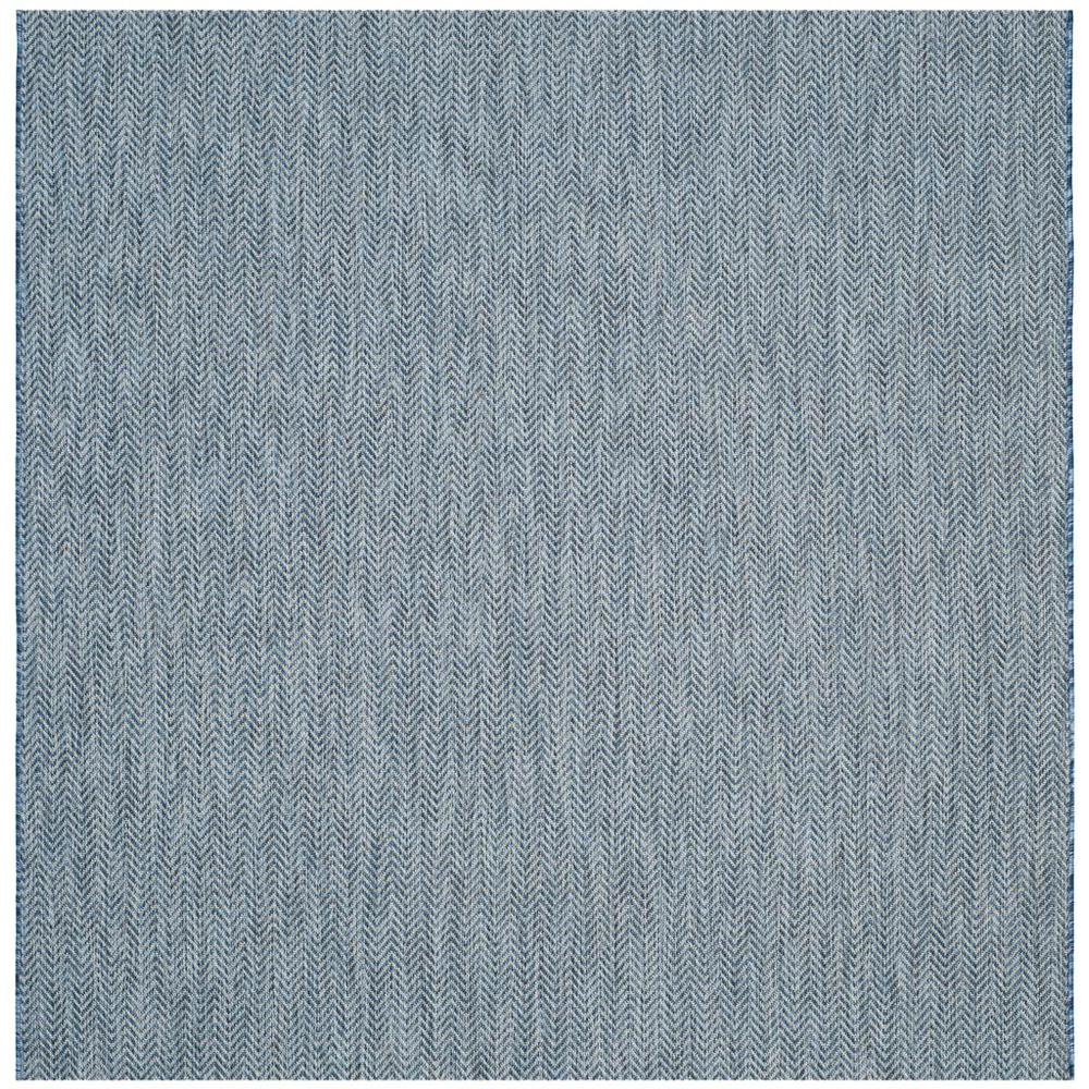 COURTYARD, NAVY / GREY, 5'-3" X 5'-3" Square, Area Rug, CY8022-36821-5SQ. Picture 1