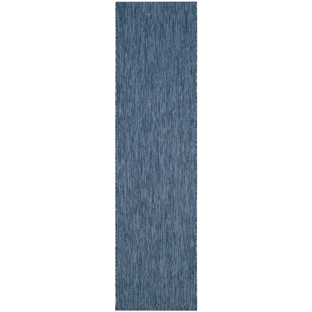 COURTYARD, NAVY / NAVY, 2'-3" X 10', Area Rug, CY8520-36822-210. Picture 1