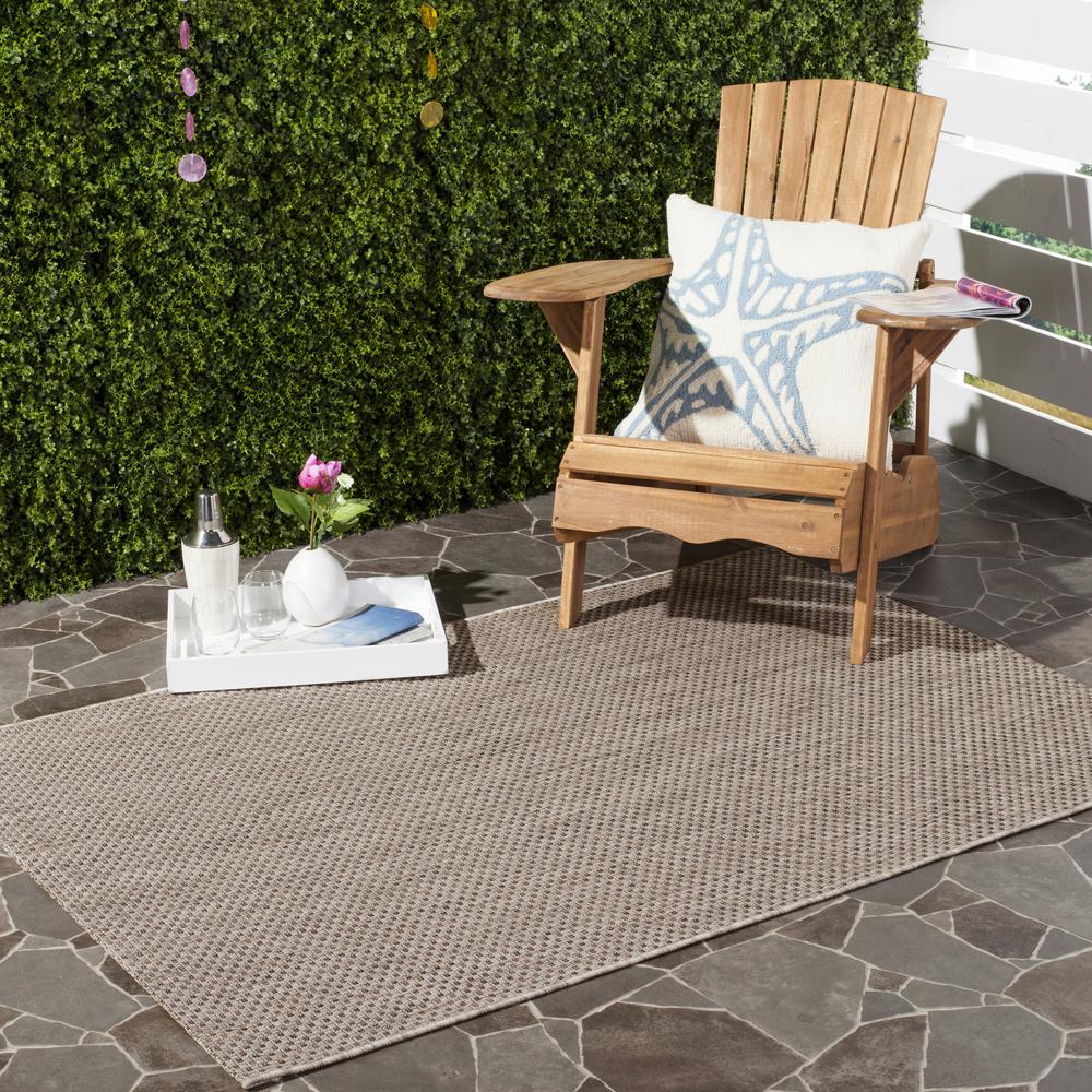 COURTYARD, BEIGE / BROWN, 4' X 5'-7", Area Rug, CY8521-36312-4. Picture 1