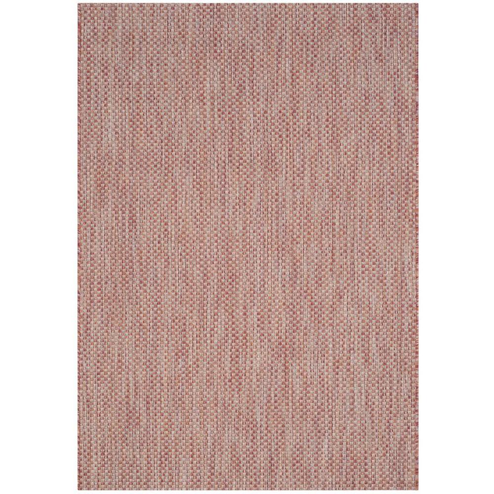 COURTYARD, RED / BEIGE, 4' X 5'-7", Area Rug, CY8521-36521-4. Picture 1