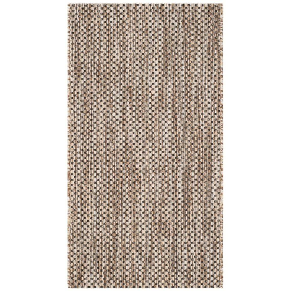 COURTYARD, NATURAL / BLACK, 2' X 3'-7", Area Rug, CY8521-37312-2. Picture 1