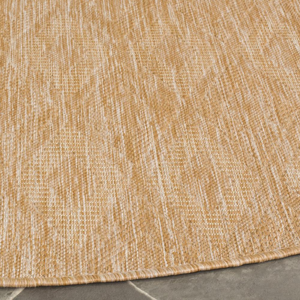 COURTYARD, NATURAL / NATURAL, 5'-3" X 5'-3" Round, Area Rug. Picture 1