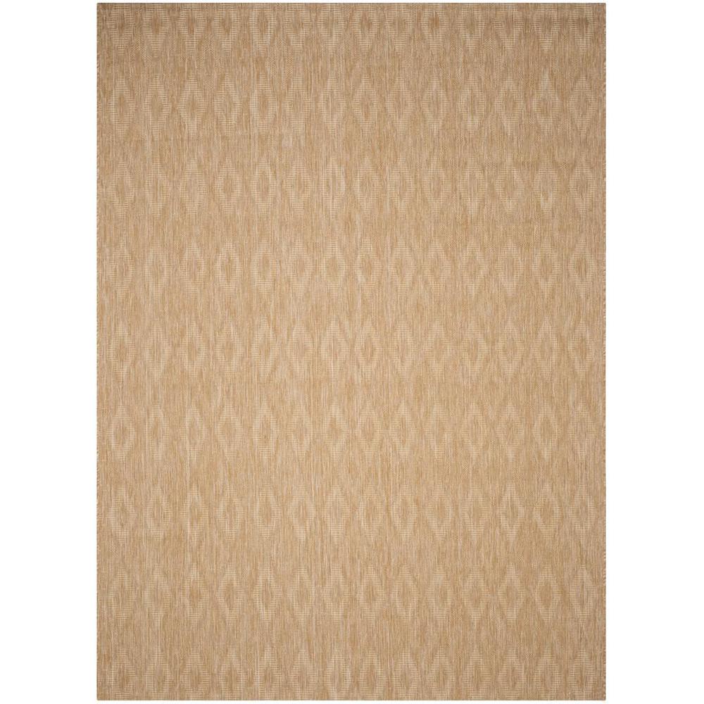 COURTYARD, NATURAL / NATURAL, 8' X 11', Area Rug. Picture 1