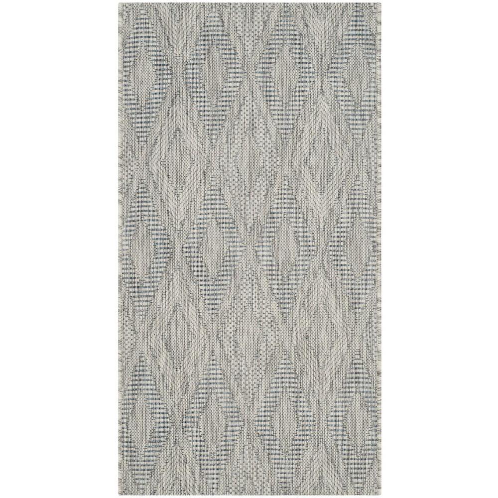 COURTYARD, GREY / GREY, 2' X 3'-7", Area Rug, CY8522-36811-2. Picture 1