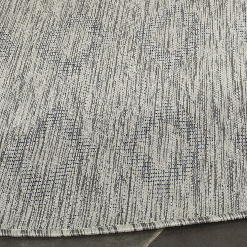 COURTYARD, GREY / GREY, 5'-3" X 5'-3" Round, Area Rug, CY8522-36811-5R. Picture 1