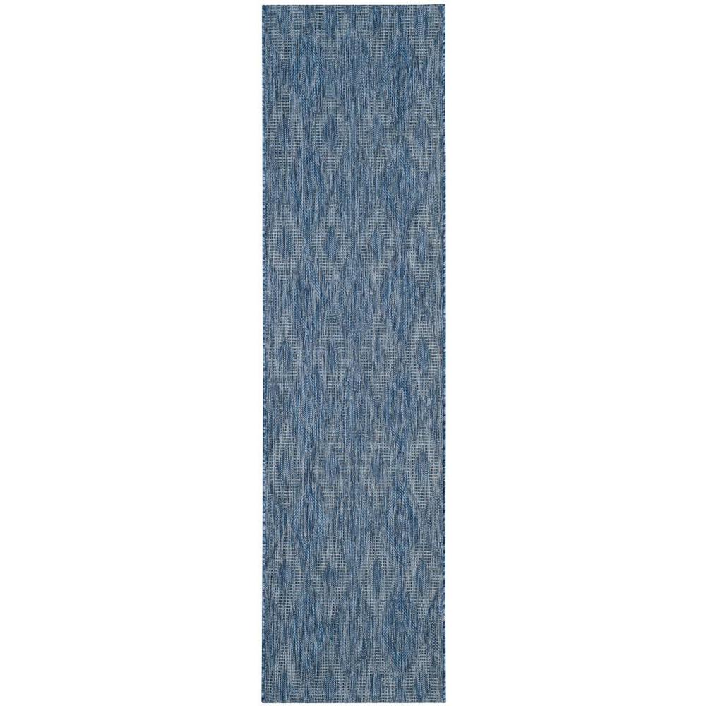 COURTYARD, NAVY / NAVY, 2'-3" X 8', Area Rug, CY8522-36822-28. Picture 1