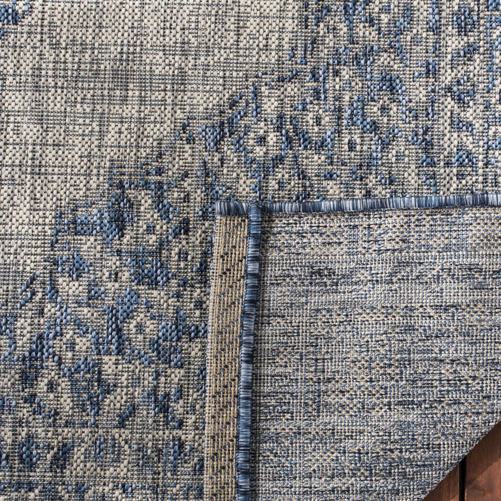 COURTYARD, LIGHT GREY / BLUE, 5'-3" X 7'-7", Area Rug, CY8751-36812-5. Picture 1