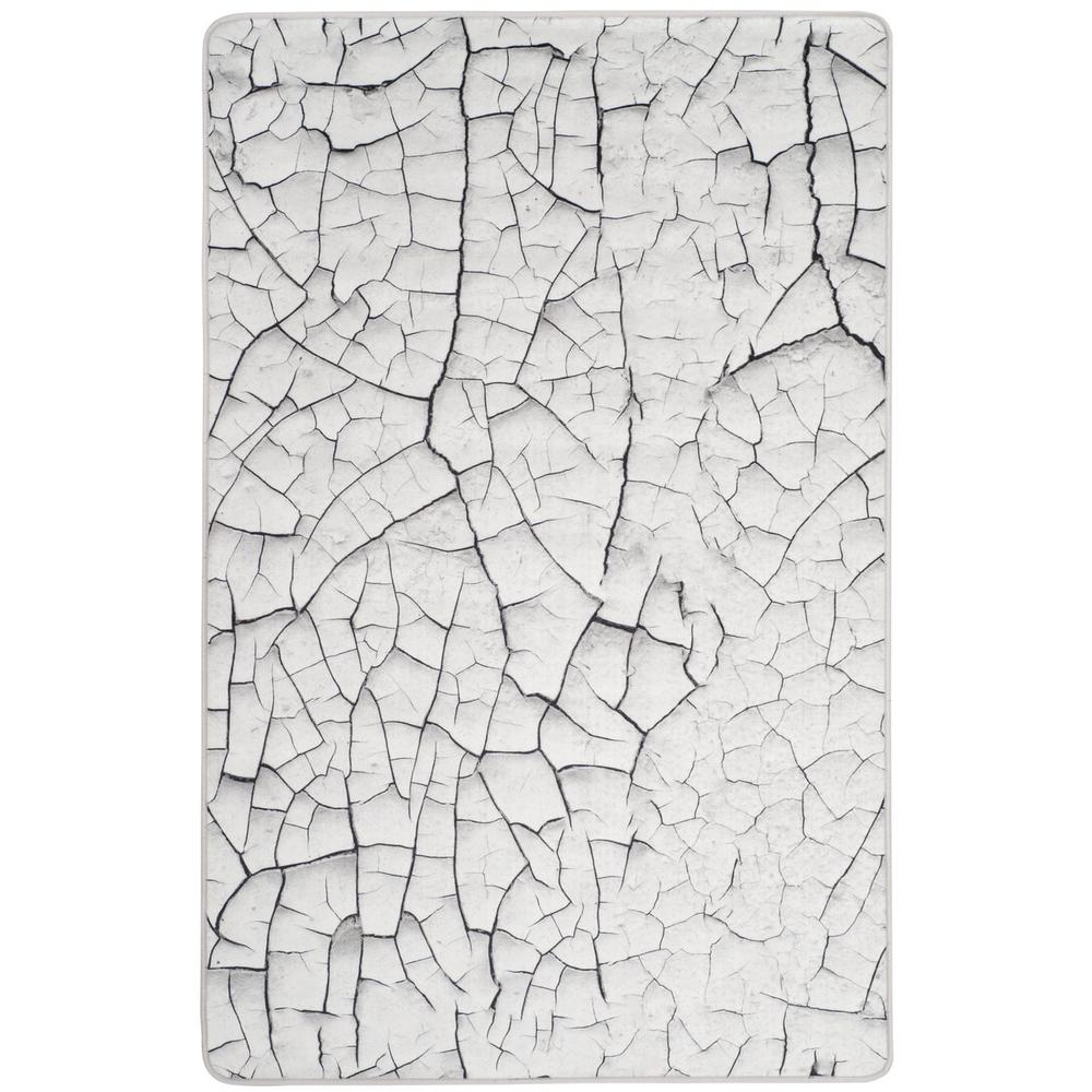 DAYTONA, LIGHT GREY / CHARCOAL, 3' X 5', Area Rug. Picture 1