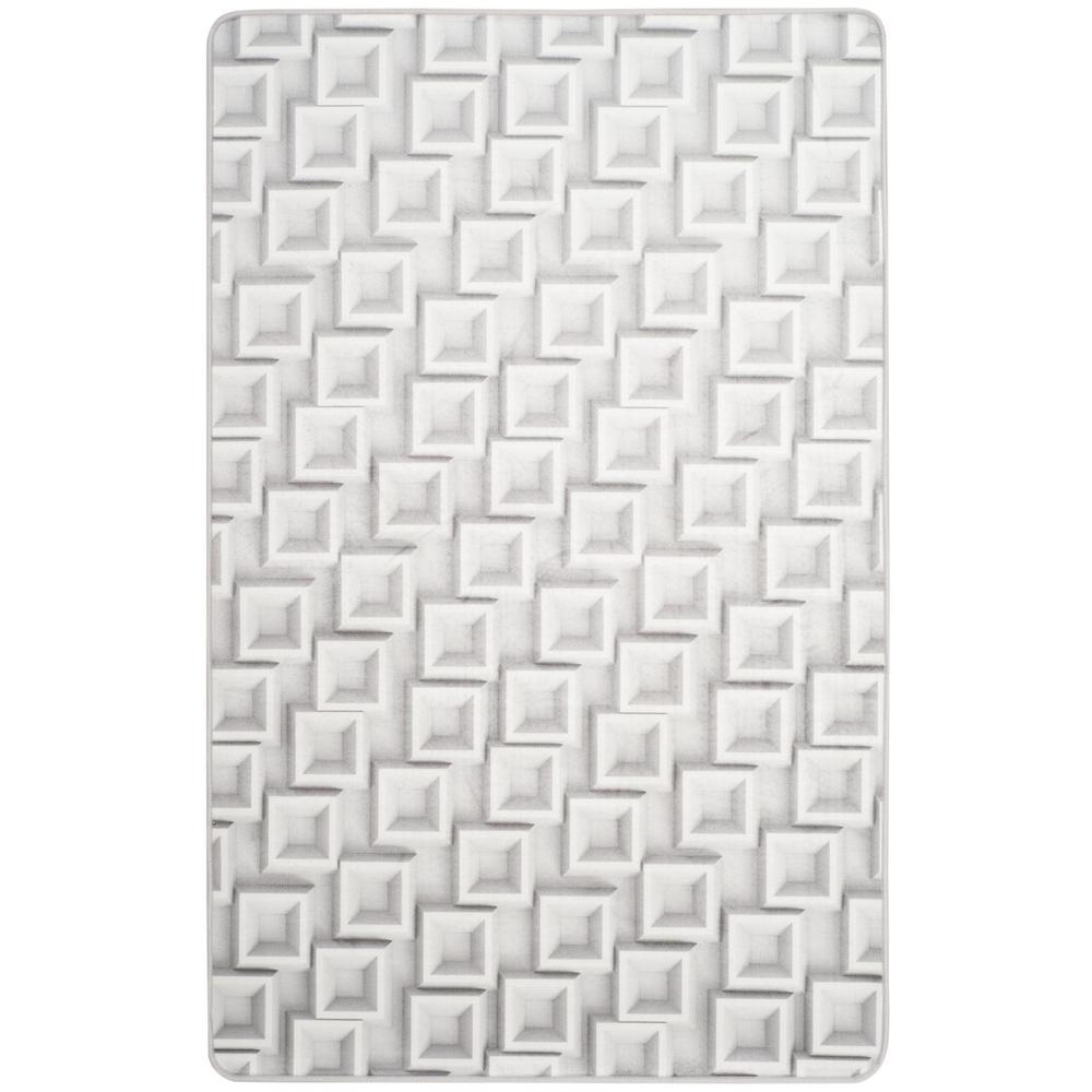 DAYTONA, IVORY / LIGHT GREY, 3' X 5', Area Rug. Picture 1