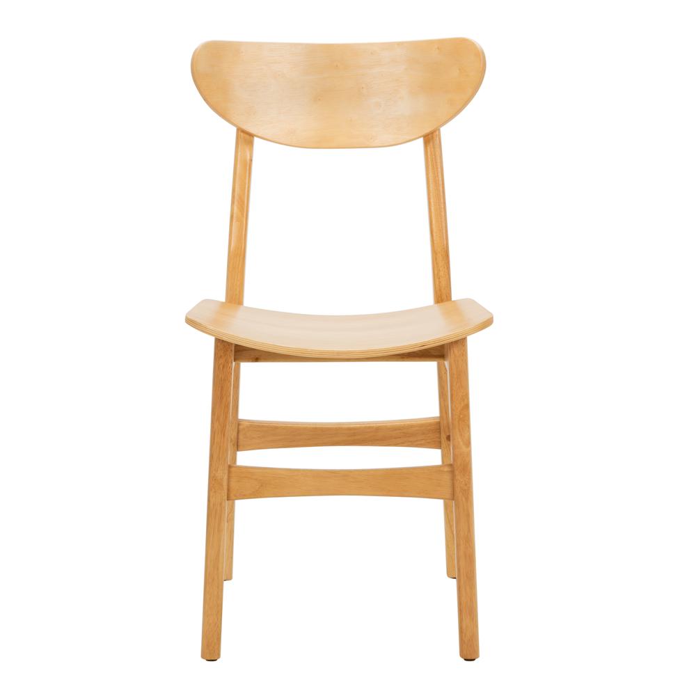 Lucca Retro Dining Chair, Natural. Picture 1