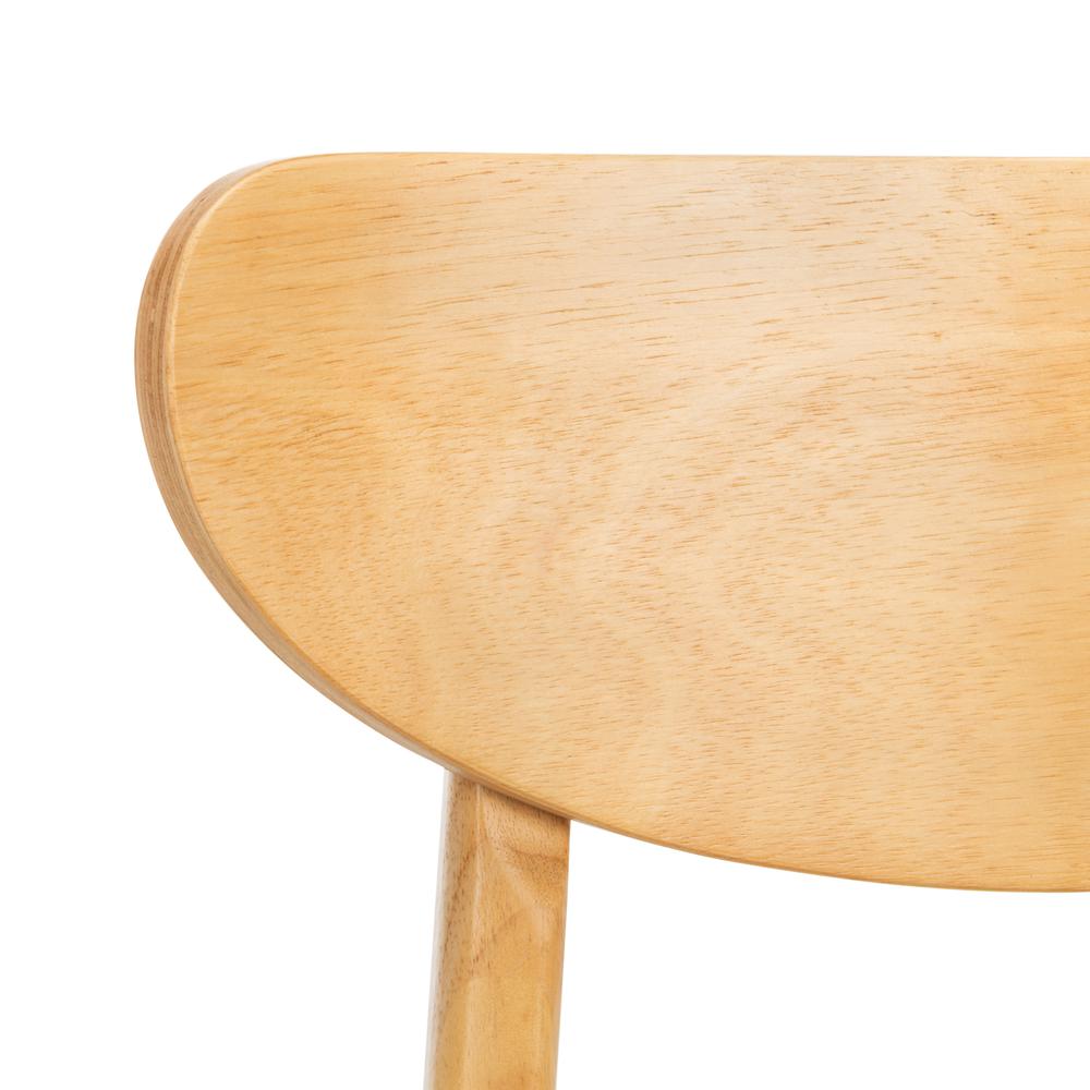 Lucca Retro Dining Chair, Natural/Grey. Picture 4