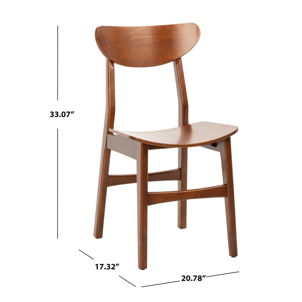 Lucca Retro Dining Chair, Cherry. Picture 5