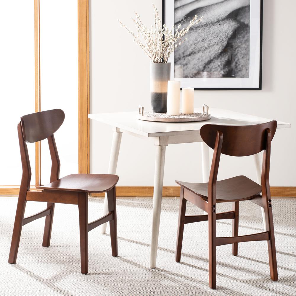Lucca Retro Dining Chair, Cherry. Picture 8