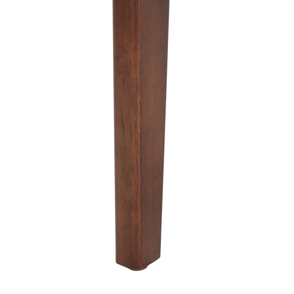 Lucca Retro Dining Chair, Cherry/Grey. Picture 5