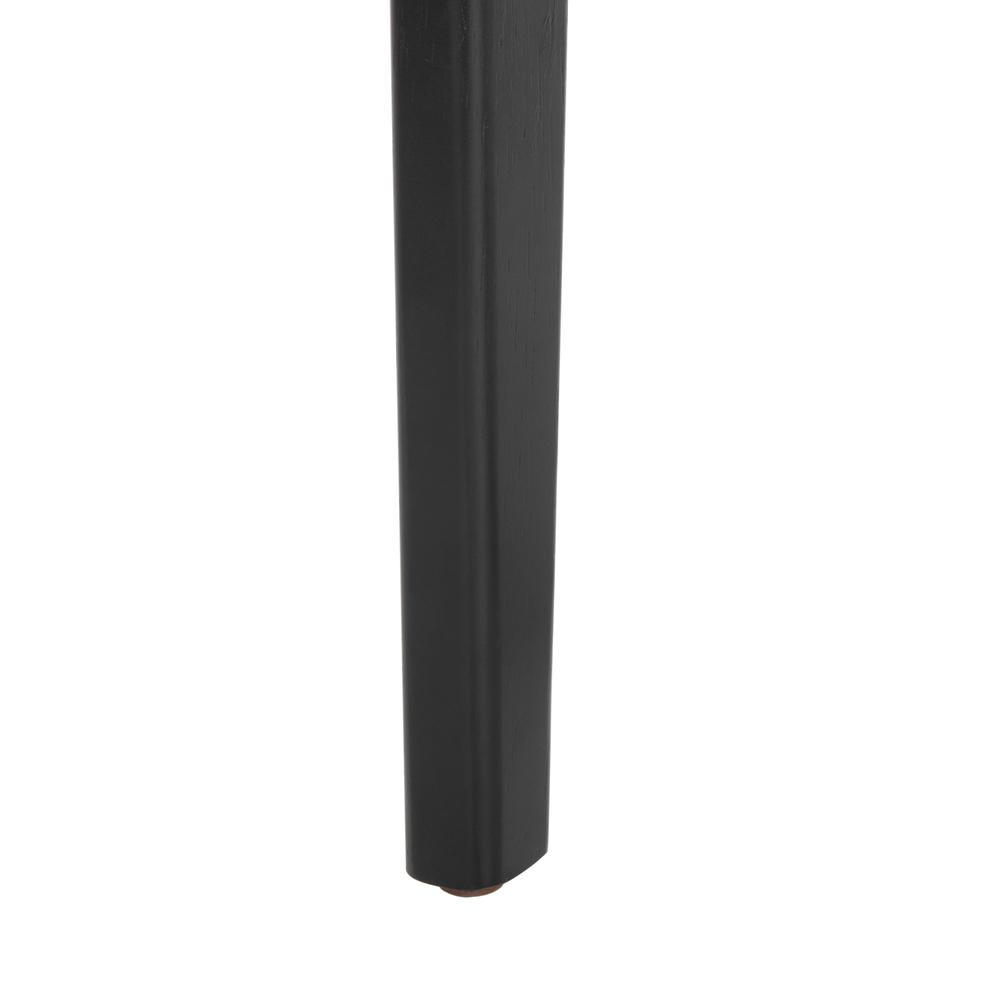 Lucca Retro Dining Chair, Black/Black. Picture 5